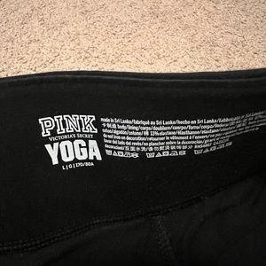 victoria secret pink leggings size large